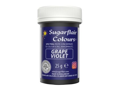Grape Violet - Gelová barva Sugarflair