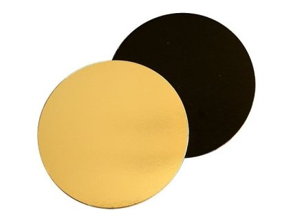 Podložka zlatočerná O 22 cm, výška 1 mm; 01