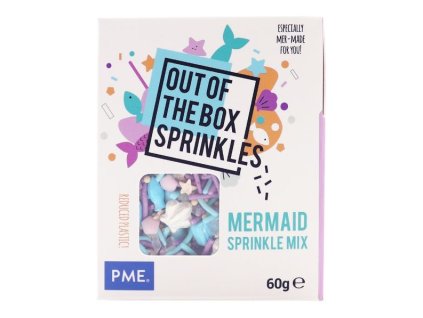Cukrová dekorace PME - Mermaid 60 g; 01