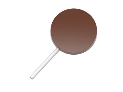 Forma na pralinky - magnetická, lízátko/kolečko; 03