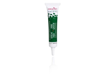 Gelová barva tmavě zelená PINE GREEN 20 g