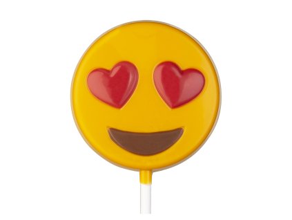 Forma na čokoládu - Smajlík  "Love" lízátko; 02