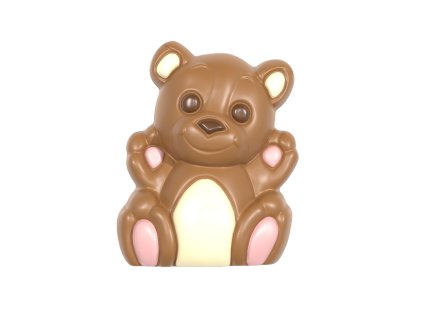 Forma na čokoládu - Medvěd "Bruno" 3D 80 g; 02