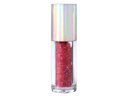 Jedlé glitry - červené (red ruby) 3 g PME; 01