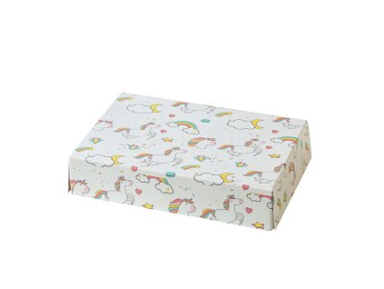 Krabice 23,5 × 16 × 5 cm jednorožci Decora; 01