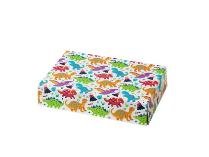 Krabice 23,5 × 16 × 5 cm dinosauři 2 Decora; 01