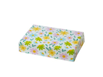 Krabice 23,5 × 16 × 5 cm květiny Decora