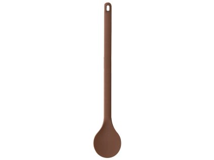 Vařečka silikon 28 cm hnědá