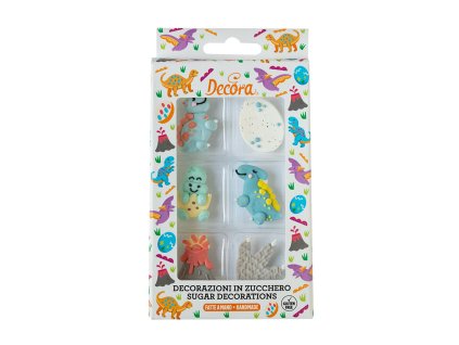 Decora - cukrové ozdoby dino - 6 ks_01