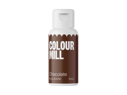 Colour Mill tekutá olejová barva čokoládová (chocolate) 20 ml