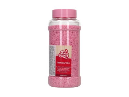 Nonpareils perličky světle růžové 800 g (2)