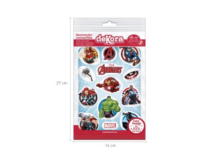 Jedlé obrázky Avengers Dekora (2)