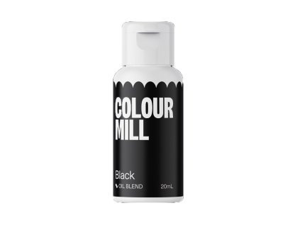 Colour Mill tekutá olejová barva černá (blend black) 20 ml