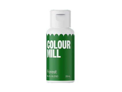 Colour Mill tekutá olejová barva lesní zelená (forest green) 20 ml