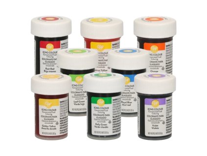 Master sada 8 gelových barev Wilton 01