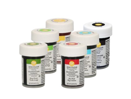 Premium sada 6 gelových barev Wilton 01