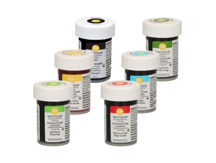 Premium sada 6 gelových barev Wilton