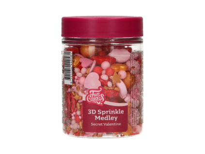 Sprinkley medley 3D – Valentýn 70 g FunCakes