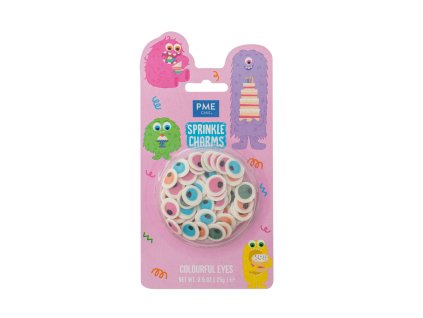 Cukrové sypání, jedlé barevné oči 25 g (1)