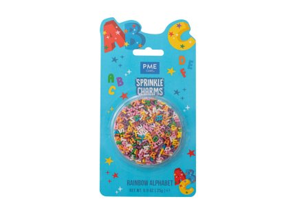 Cukrové sypání, barevná abeceda 25 g (2)