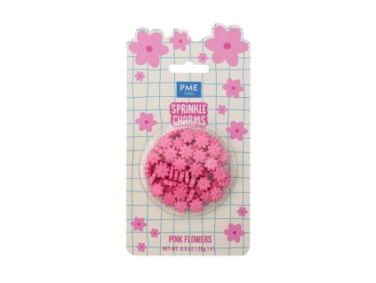 Cukrové sypání, růžové květiny 25 g (2)