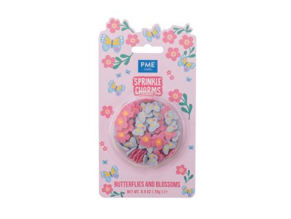 Cukrové sypání, motýlci a květiny 25 g (2)