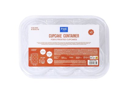Plastová krabice na cupcake (3x6ks) (1)