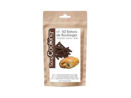 Čokoládové tyčinky na pečení, do croissantů 8 cm