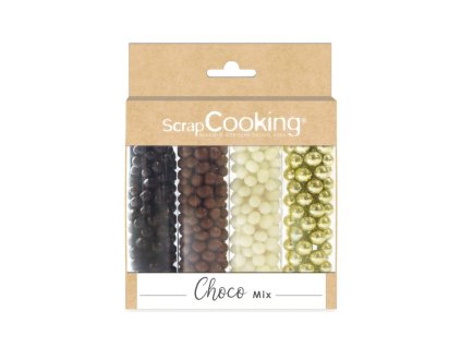 Čokoládové zdobení, 4 druhy 48 g