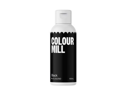 Colour Mill tekutá olejová barva černá (black) 100 ml