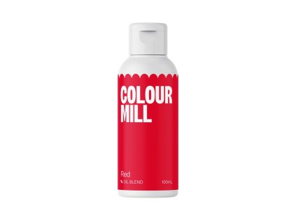 Colour Mill tekutá olejová barva červená (red) 100 ml