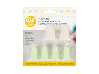Silikonové krytky na cukrářské zdobicí špičky 6 ks (1)
