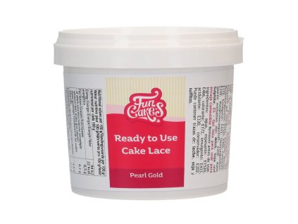 Cukrářská krajka, zlatá 200 g