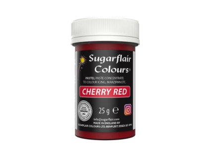 Cherry red, gelová barva Sugarflair 25 g