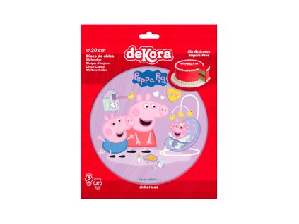 Jedlý papír na dort Peppa pig 20 cm