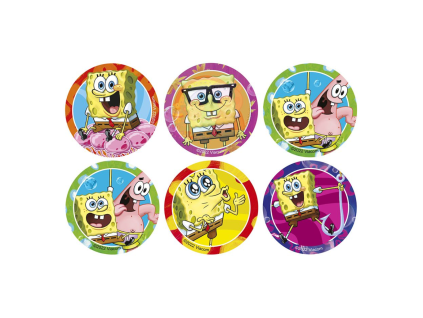 Cukrová dekorace na sušenky, Spongebob 01