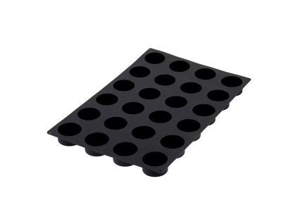 Silikonová forma na mousse a dezerty Cylinders, 24 ks