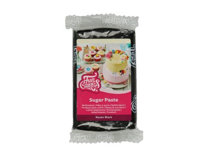 Hmota Fun Cakes 250 g - Raven Black; T01