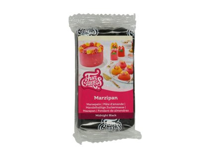Marcipán Fun Cakes 250 g - Midnight Black; T01