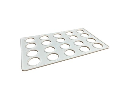 Šablona na laskonky kulatá 01