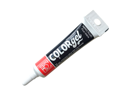 Nero Fluo (Černá) Gelová barva Modecor
