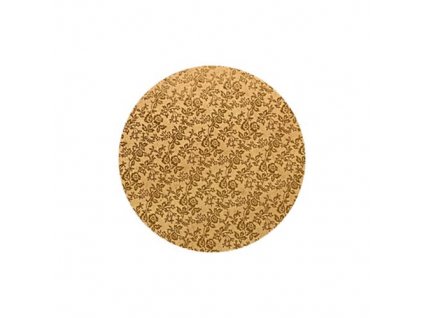 Dortové podložky zlaté (5 ks) - Kruh 40 cm