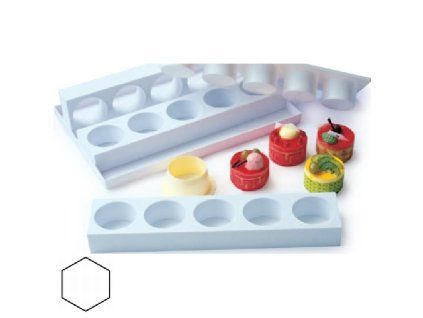 Forma na semifreda – šestiúhelník MARTELLATO