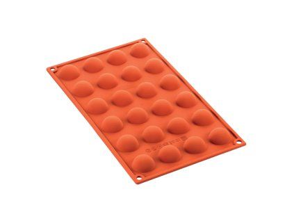 Silikonová forma polokoule (24 ks)