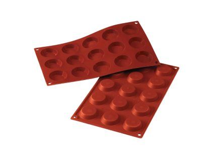 Silikonová forma Tartelletes (15 ks pr. 4,5 cm)