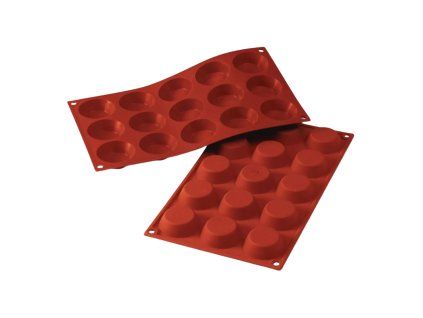 Silikonová forma Tartelletes (15 ks pr. 5 cm)