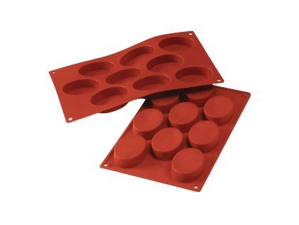 Silikonová forma Medium Ovals (9 ks)