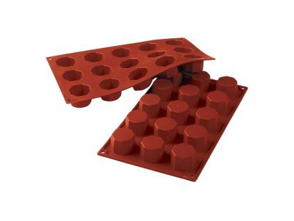 Silikonová forma Osmiúhelník (15 ks)