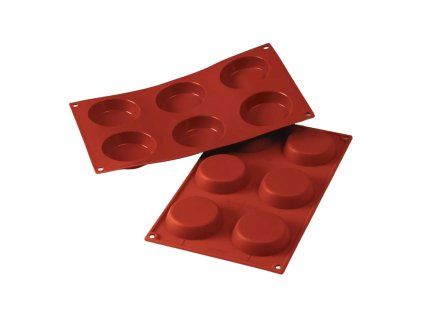 Silikonová forma Flan Mould (6 ks pr. 7 cm)