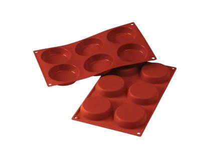 Silikonová forma Flan Mould (6 ks pr. 8 cm)
